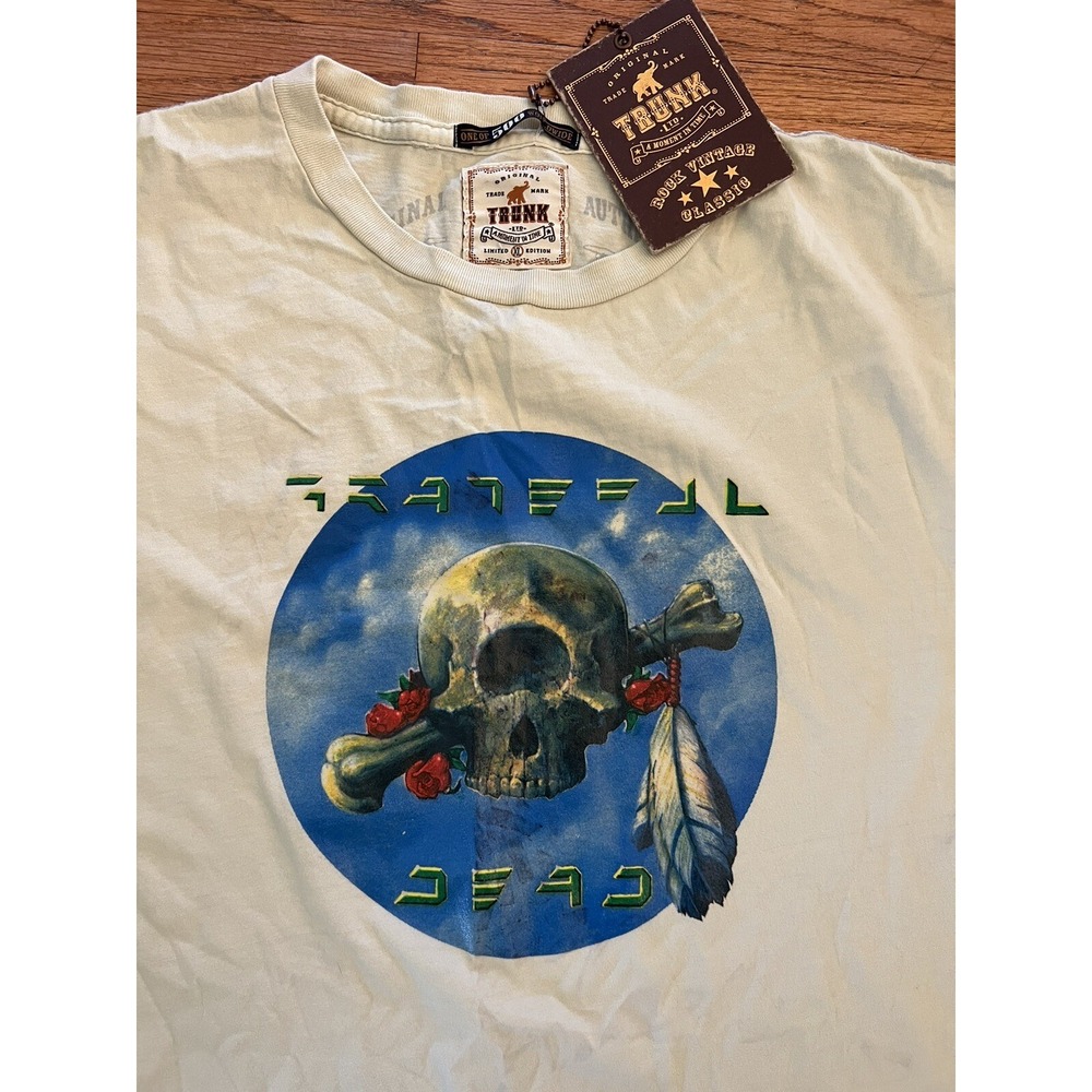 NWT Trunk‎ LTD Grateful Dead Cyclops Skull Short Sleeve Tee Shirt Multi Size XL